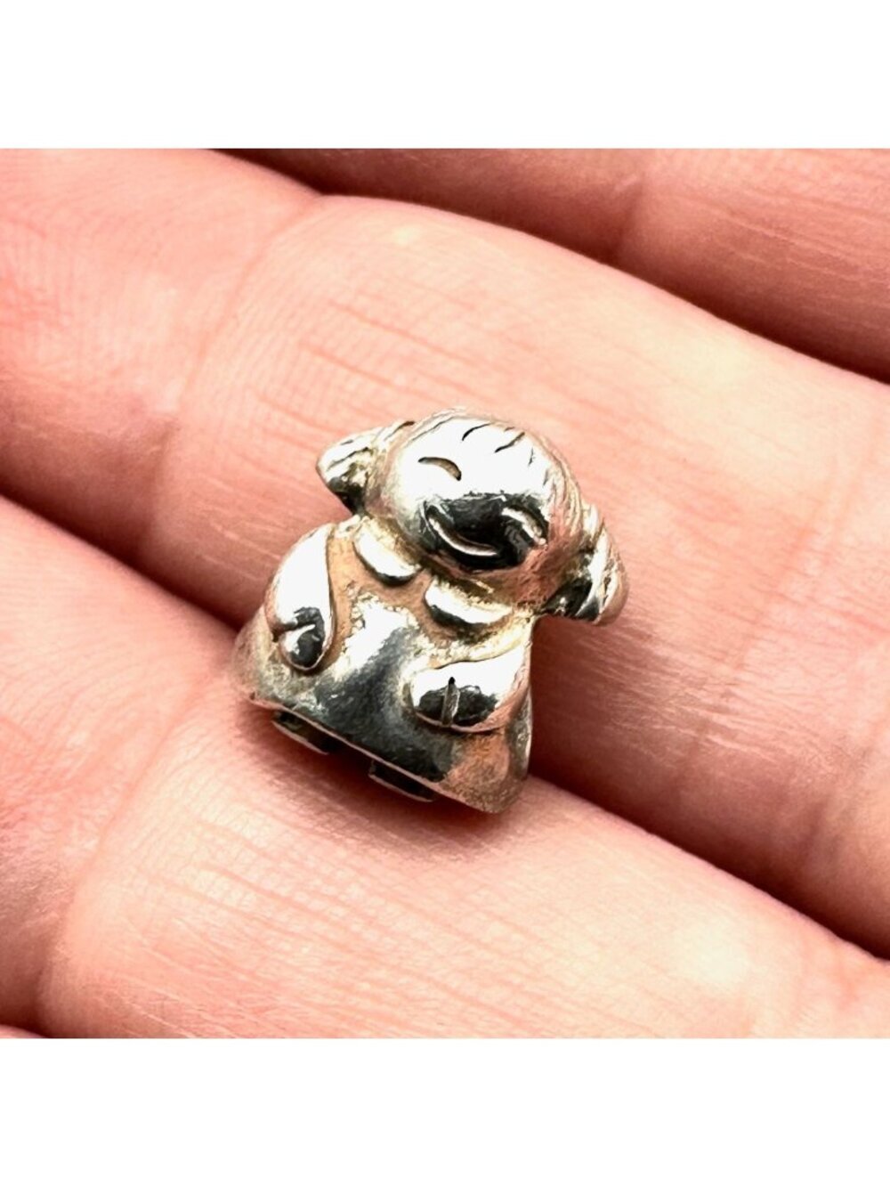 Pandora Happy Girl Charm 925 ALE Sterling Silver